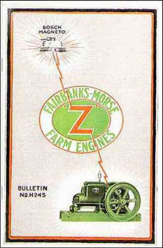 1919 FAIRBANKS-MORSE Z Engines Catalog in Full Color