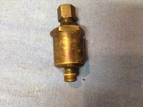 (lot700)antique engine brass fuel filter-hd/indiam/hit miss for sale