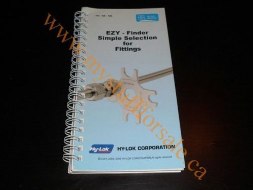 HY-LOK EZY FINDER SIMPLE SELECTION FOR FITTINGS HC-SS-100