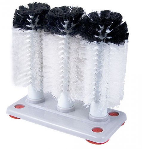 Manual brush glass washer, sink glass washer, bar glass cleaner for sale