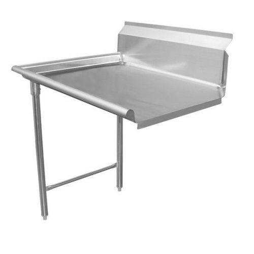 Stainless Steel Dish Table Clean Side 96&#034; Left 16 Gauge