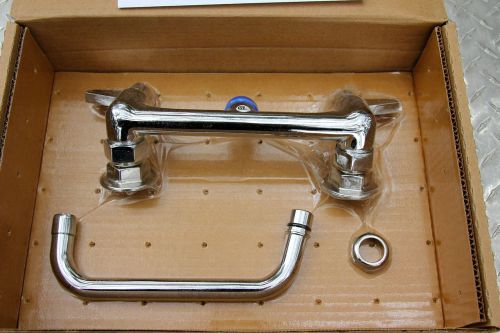Equip 5F-8WLX08 Wall Mount Faucet, 8&#034; centers w/ 8&#034; swing spout