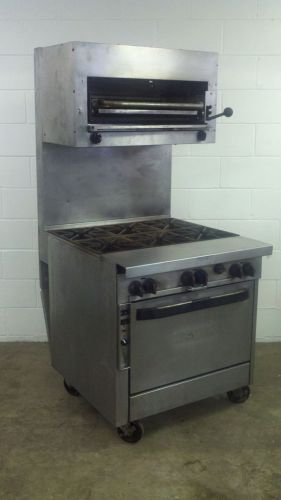 Southbend 6 burner cook top convection oven broiler natural gas p32a-bbb for sale