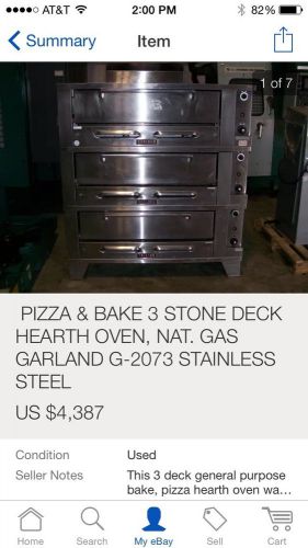 Pizza Oven Gas