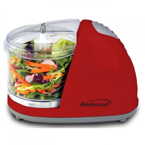 1.5-Cup Mini Food Chopper sharp blade red Kitchen Stainless steel food network