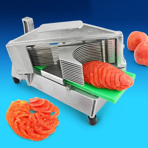 Great commercial manual tomato slicer onion slicer cutter machine 13 pcs blades for sale
