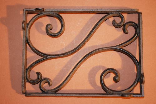 (6) Elegant Swirl, Shelf Brackets,Library, Corbels, Shelf Bracket,iron, B-6