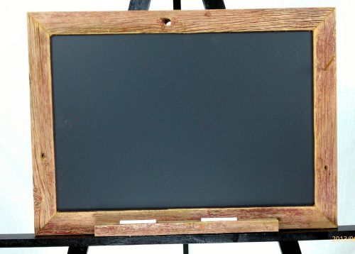 Vintage or Reclaimed Red Barn Board  Framed Chalkboards 26.75&#034; x19.5&#034;