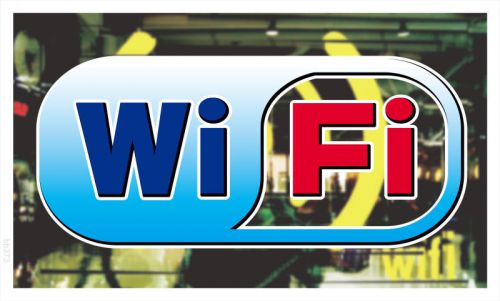 bb373 Wi Fi Internet Banner Shop Sign