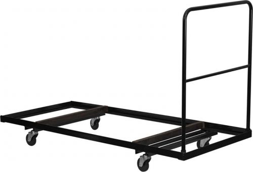 Rectangle Folding Table Cart Dolly 8-10 Table Capacity