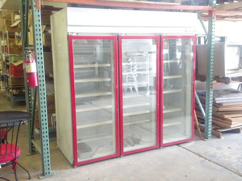 Kelvinator 3 door freezer merchandiser t80lgp-4 for sale