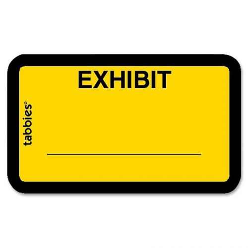 Tabbies Legal Plaintiff&#039;s Exhibit Label,1.62&#034; W x 1&#034;L !