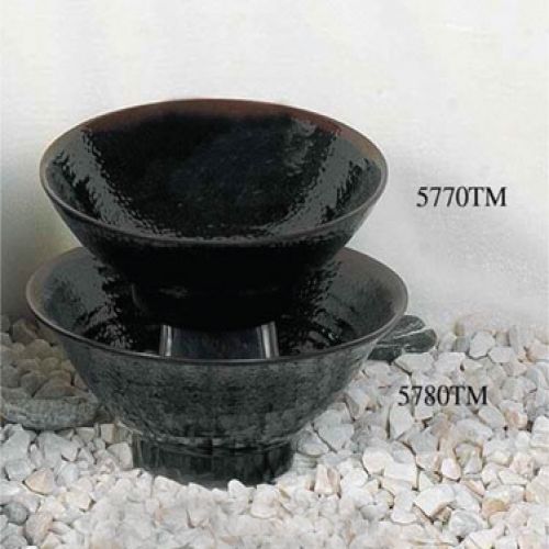 5770TM 24 oz Tenmoku Design Soup Bowl