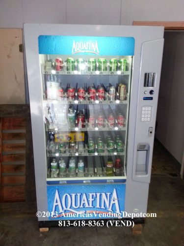 Vendo vue 40 selection can &amp; bottle soda machine - local delivery &amp; warranty for sale
