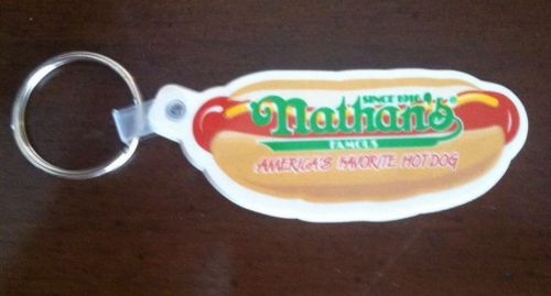 Nathan&#039;s Famous Hot Dog Keychain
