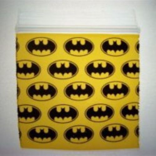 Printed Mini-ZipLock - Zip Lock Bags/Baggies -400 - 1&#034;w X 1&#034;h? Batman