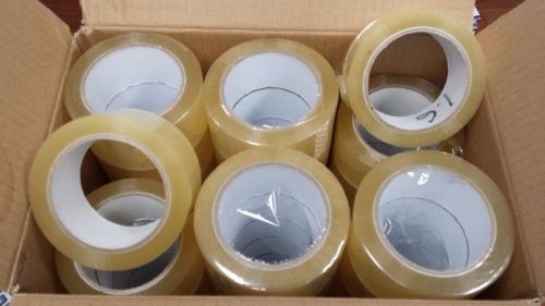 36 ROLLS Carton Box Sealing Packaging Packing Tape 2mil 2&#034; x 110 yard (330 ft)
