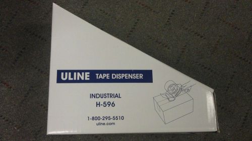 Uline tape dispenser industrial h-596  3&#034; side load for sale