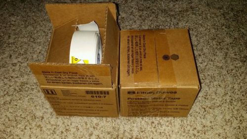 2 PITNEY BOWES TAPE ROLLS 610-7 (3 PACK) FOR DM400 AND DM500