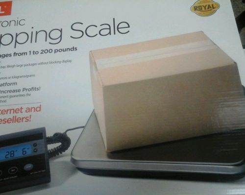 Royal 200LB Commercial Heavy Duty Electronic Shipping Scale DG200