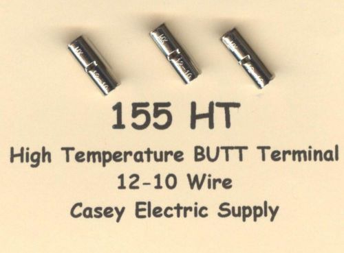 100 High Temperature BUTT Terminal Connectors #12-10 Wire AWG 900°F MOLEX