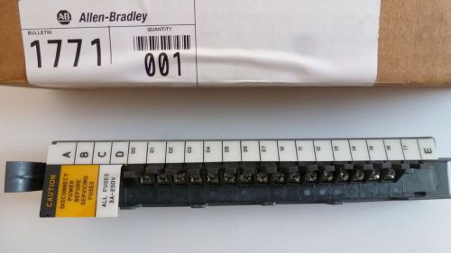 Allen Bradley 1770WHF  S1771Whf Fused Wireing Arm  NEW in Origional Box