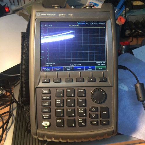 Agilent N9912A FieldFox Handheld RF Combination Analyzer, 4GHz