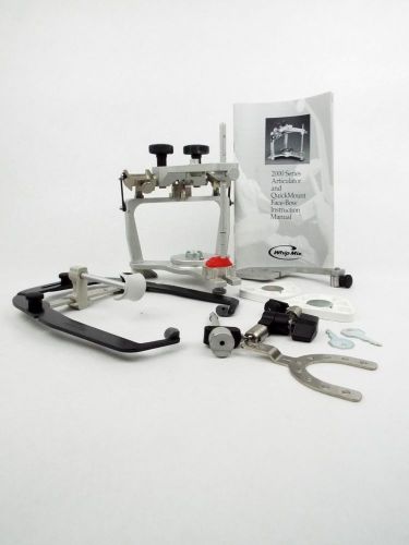 Whip Mix 2240 Dental Lab Articulator w/ Facebow &amp; Quick Lock Toggle Assembly