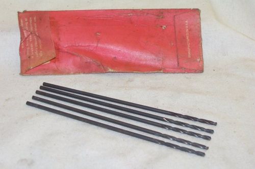 New 5pc #30 Wire Size Aircraft Extension Drill Bit 6&#034; Overall Length Made in USA
