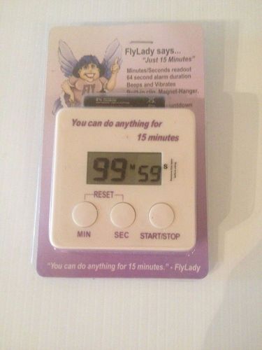 NEW FLYLADY TIMER - KITCHEN TIMERS - COUNTDOWN TIMERS - MAGNETIC TIMERS
