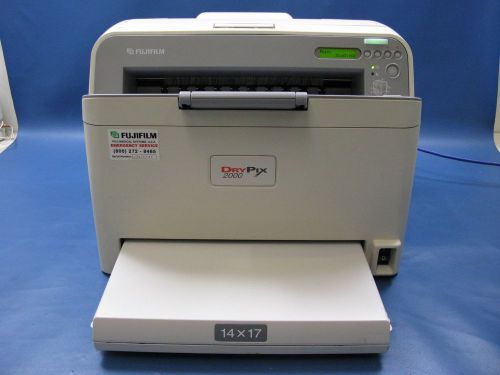 Fujifilm DryPix 2000 X-Ray CT Film Processor with 14&#034; X 17&#034; Cassette