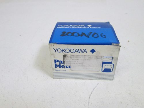YOKOGAWA PANEL METER 0-100 251-320-MTXS *NEW IN BOX*