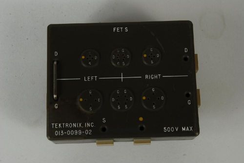 Tektronix 013-0099-02 500V Max FET Test Adapter