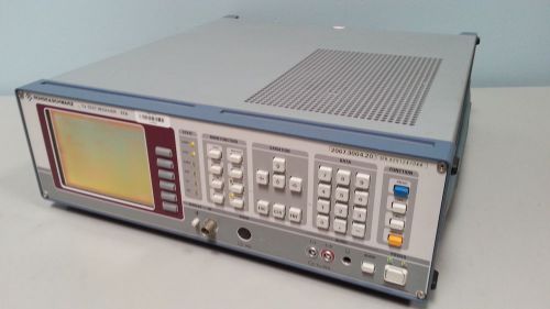 Rohde &amp; schwarz efa model 20 digital demodulation system: 47 to 862 mhz, 75 ohm for sale