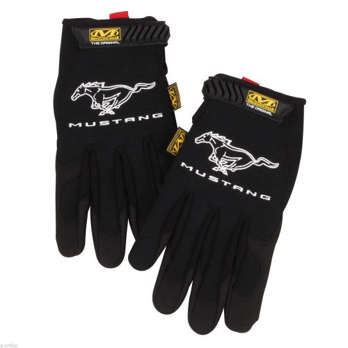 New pair of ford mustang mechanix gloves in your choice of size large or xl! for sale