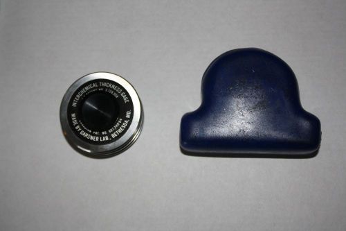Gardner interchemical  wet film thickness gauge 0-1 mil for sale