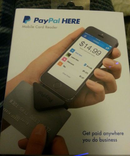 Paypal here moble card reader