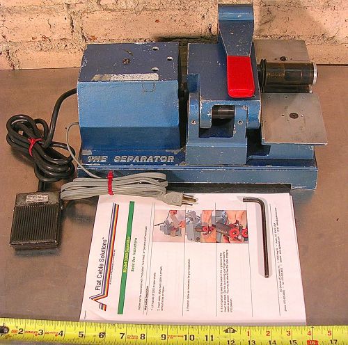 K-g devices corp, the separator, model 3250, flat/ribbon cable separator machine for sale