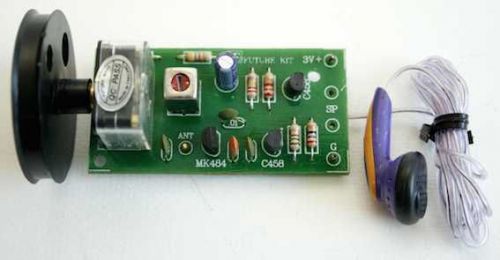 Basic AM Radio Tune Frequency for electronic student [ Unassembled kit ]