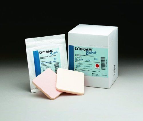 ConvaTec LYOFOAM Extra Polyurethane Foam Dressing - Sku SQB165655_BX15
