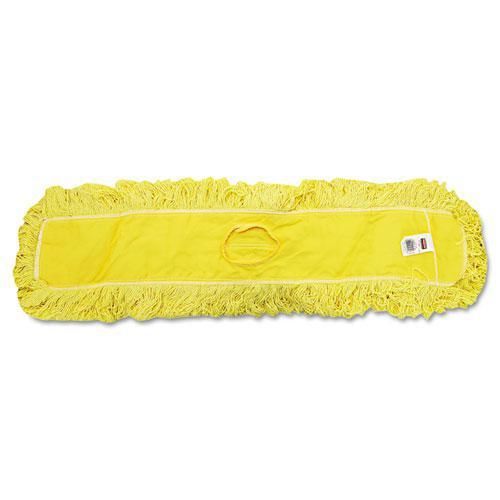 New rubbermaid j15500yel trapper commercial dust mop, looped-end launderable, for sale