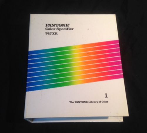Pantone Library of Color 747XR: Volume 1 Color Specifier