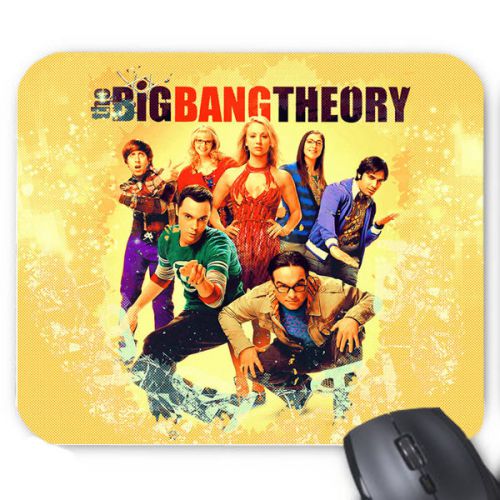 New The Big Bang Theory Movie Logo Mouse Pad Mat Mousepad Hot Gift Game