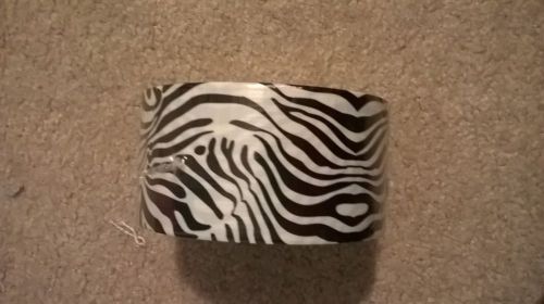 Zebra stripe duck tape