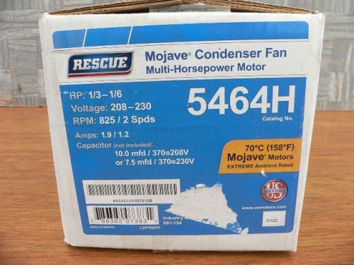 US Motors Emerson Rescue Mojave Condenser Fan Motor #H5464~1/3-1/6 HP~220 V~NIB