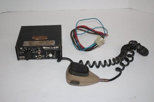 Vintage Whelen 295 Electronic Siren Amplifier Model 295-53 (100w/12v) Tested