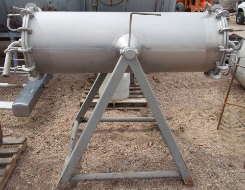 100 gallon rotatable pressure vessel on a stand for sale
