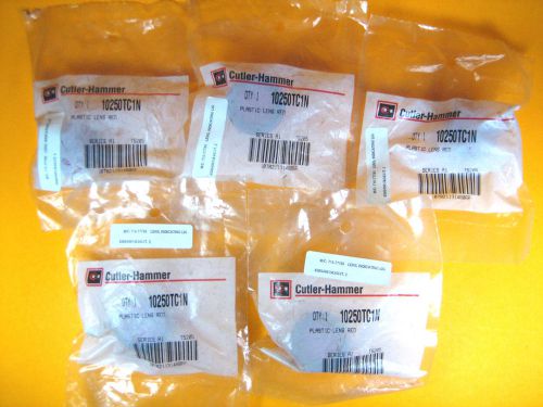 Cutler Hammer -  10250TC1N - Plastic Lens Red Series A1 (Lot of 5)