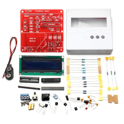 86 Plastic Shell + DIY Meter Tester Kit For Capacitance ESR Inductance Resistor
