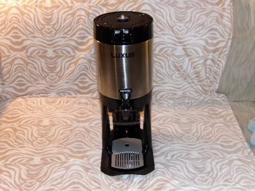 FETCO LUXUS 1.0 GALLON THERMAL DISPENSER L3D-10 COFFEE DISPENSER SERVER